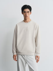Men's Casual 3D Deboss-Texture Sweatshirt