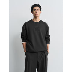 Men's Casual 3D Deboss-Texture Sweatshirt