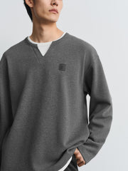 Men's  Casual Money Style Faux-Layer  T-Shirt