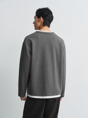 Men's  Casual Money Style Faux-Layer  T-Shirt