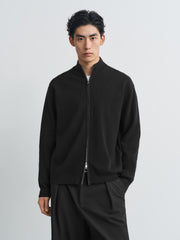 Men's Casual Stand-Collar Sweater Jacket