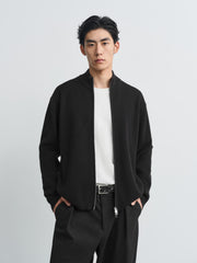 Men's Casual Stand-Collar Sweater Jacket