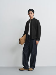 Men's Old Money Style Cable-Knit Jacket