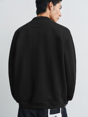 Men's Old Money Style Cable-Knit Jacket