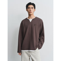 Men's  Casual Money Style Faux-Layer T-Shirt