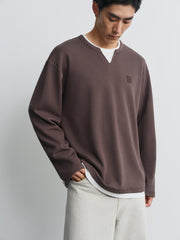 Men's  Casual Money Style Faux-Layer T-Shirt