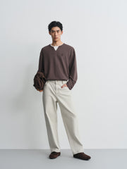 Men's  Casual Money Style Faux-Layer T-Shirt