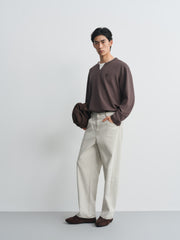 Men's  Casual Money Style Faux-Layer T-Shirt