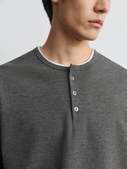 Men's Old Money Style Faux-Layer  T-Shirt