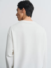 Men's Casual Embroidered Long-Sleeve T-shirt