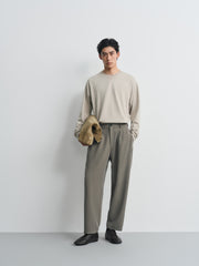 Men's Casual Textured Long-Sleeve T-Shirt