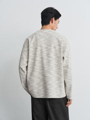 Men's Casual Waffle-Texture Henley  T-Shirt