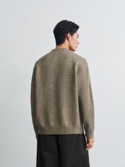 Men's Casual Henley Solid Sweater