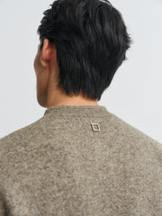 Men's Casual Henley Solid Sweater