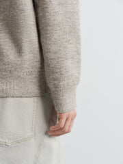 Men's Casual Henley Solid Sweater
