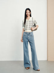 Women's Casual 4-Way High-Stretch Flare Jeans