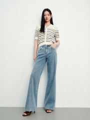 Women's Casual 4-Way High-Stretch Flare Jeans