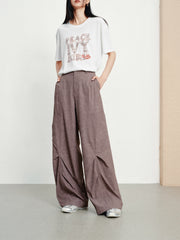 Women's Casual Straight-Leg Cargo Pants