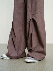 Women's Casual Straight-Leg Cargo Pants