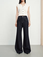 Women's Casual 4-Way High-Stretch Flare Jeans