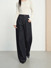 Women's Casual High-Rise Distressed Jeans