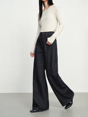 Women's Casual High-Rise Distressed Jeans