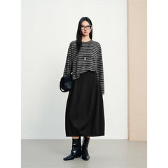 Women's French-Style High-Waist Tulip Skirt