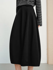 Women's French-Style High-Waist Tulip Skirt