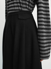 Women's French-Style High-Waist Tulip Skirt