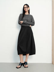 Women's French-Style High-Waist Tulip Skirt
