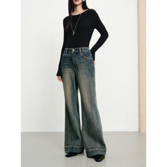 Women's Casual 4-Way Stretch Supermodel Flare Jeans