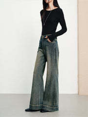 Women's Casual 4-Way Stretch Supermodel Flare Jeans