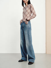Women's Casual High-Stretch Straight-Leg Jeans