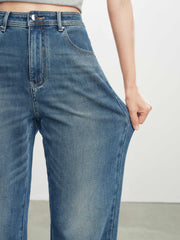 Women's Casual High-Stretch Straight-Leg Jeans