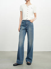 Women's Casual High-Stretch Straight-Leg Jeans