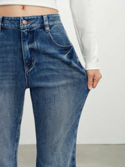 Women's Casual High-Rise Bootcut Jeans