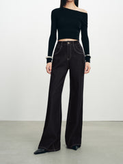 Women's Casual 4-Way High-Stretch Flare Jeans