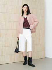 Women's Vintage Barn-Style Cropped Jacket