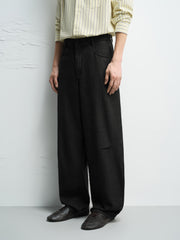 Men's Casual Textured Tapered Jeans