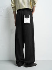 Men's Casual Textured Tapered Jeans