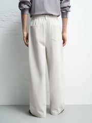 Men's Casual Double-Pleated Trousers