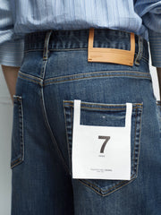 Men's Casual Washed Tapered Jeans