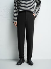 Men's Casual Drawstring Tapered Pants
