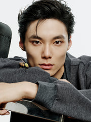 Men's Casual Knit Crewneck Jacket