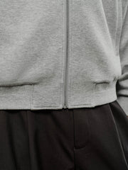 Men's Casual Knit Crewneck Jacket