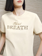 Women's Casual Heavyweight Graphic  T-Shirt