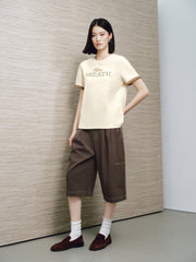 Women's Casual Heavyweight Graphic  T-Shirt