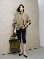 Women's Casual Lightweight Lapel Jacket