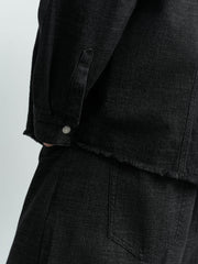 Men's Casual Denim Chanel-Style Overshirt