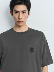 Men's Casual Vintage  Embroidery T-Shirt